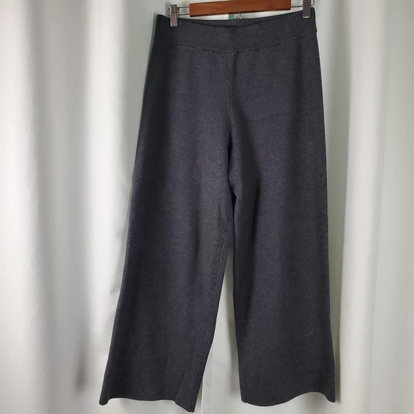 LOFT Pants Wide leg Color gray Size S - Picture 1 of 4